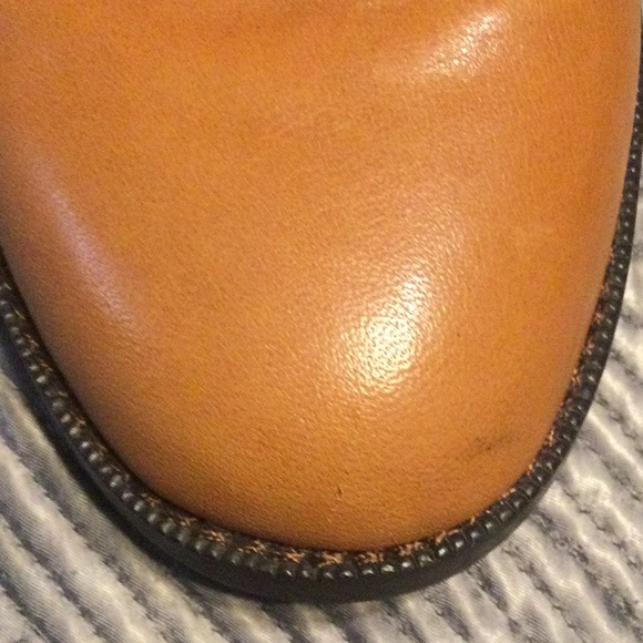 Ralph Lauren 6.5 brown leather boots for women - Picture 5 of 8